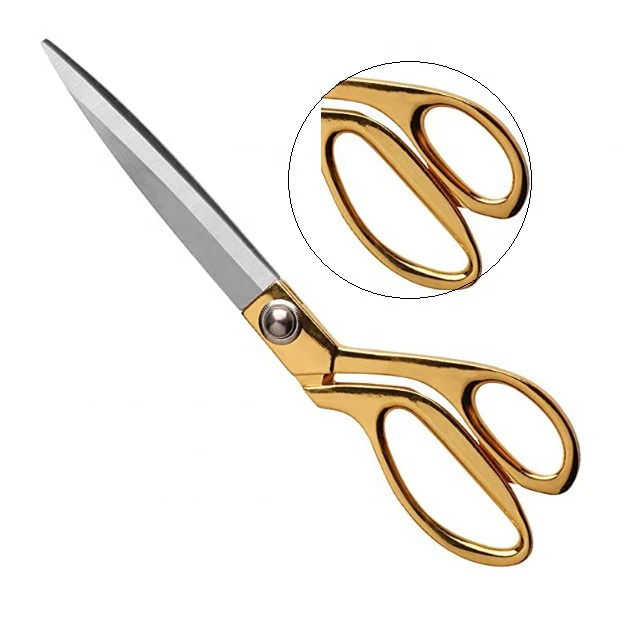 Professional Garment Tailor Scissors Stainless Steel Tailor Scissors Fabric Sewing Scissors Tailoring Household Shears