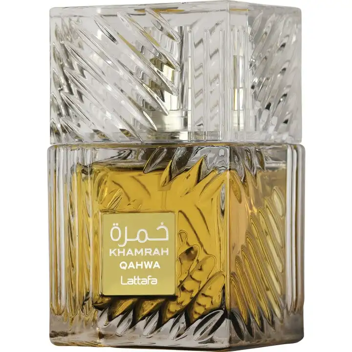 Perfume KHAMRAH QAHWA 100ml by Lattafa original Men and women long lasting Dubai Arabic eau de parfum