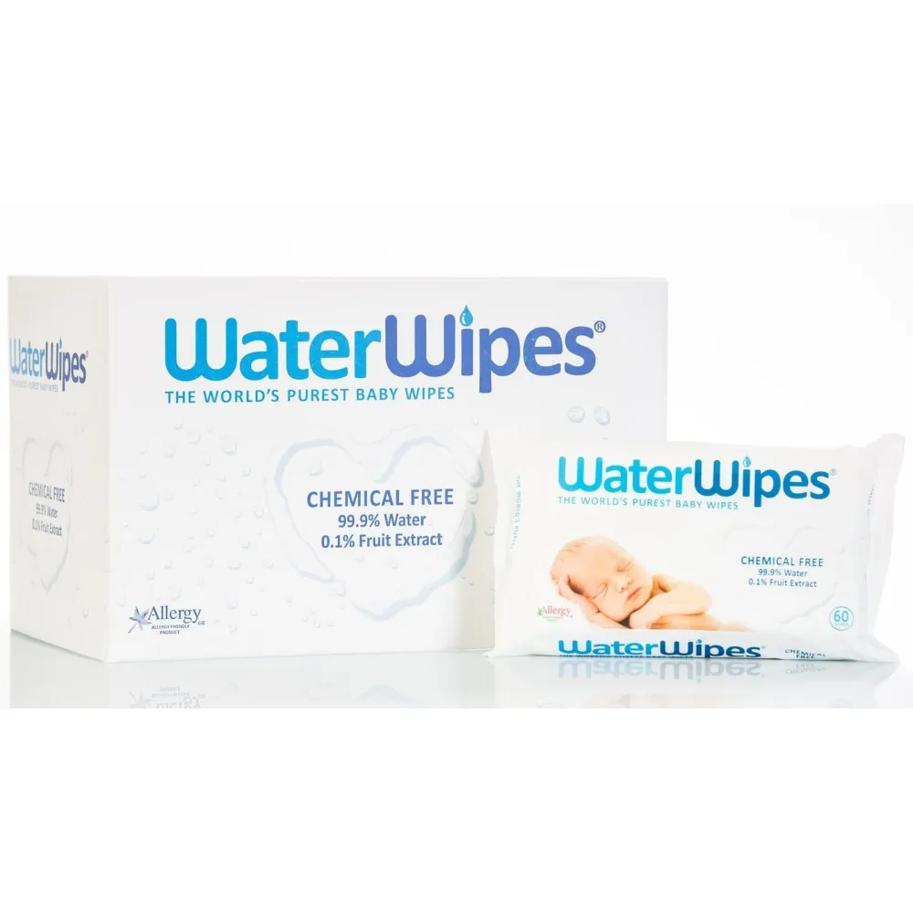 Wholesale Household OEM China Manufacturer Unscented All Natural Organic Formula Alcohol Free Cleaning Baby Waterwipes 60 pack