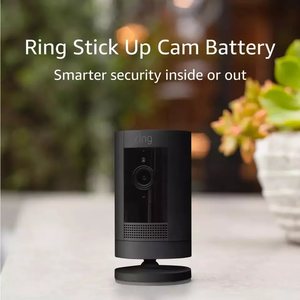 HOTTT  Ring Stick Up Cam Battery HD security camera with custom privacy controls, Simple setup, Works with Alexa