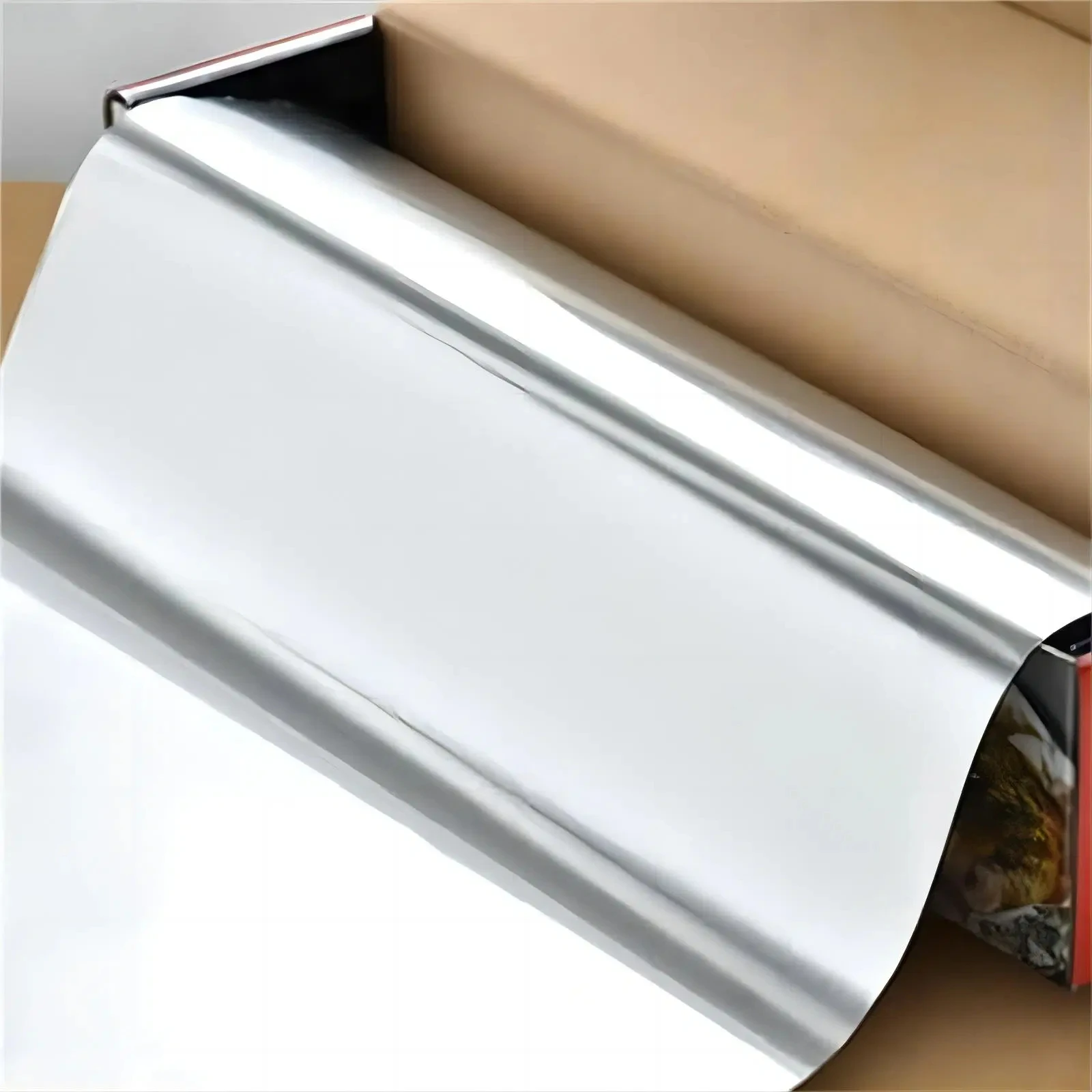 3003 3004 8011 8079 O Color Container Food Grade Tin Paper Jumbo Roll 9-200 Microns Aluminium/Aluminum Foil for Packing