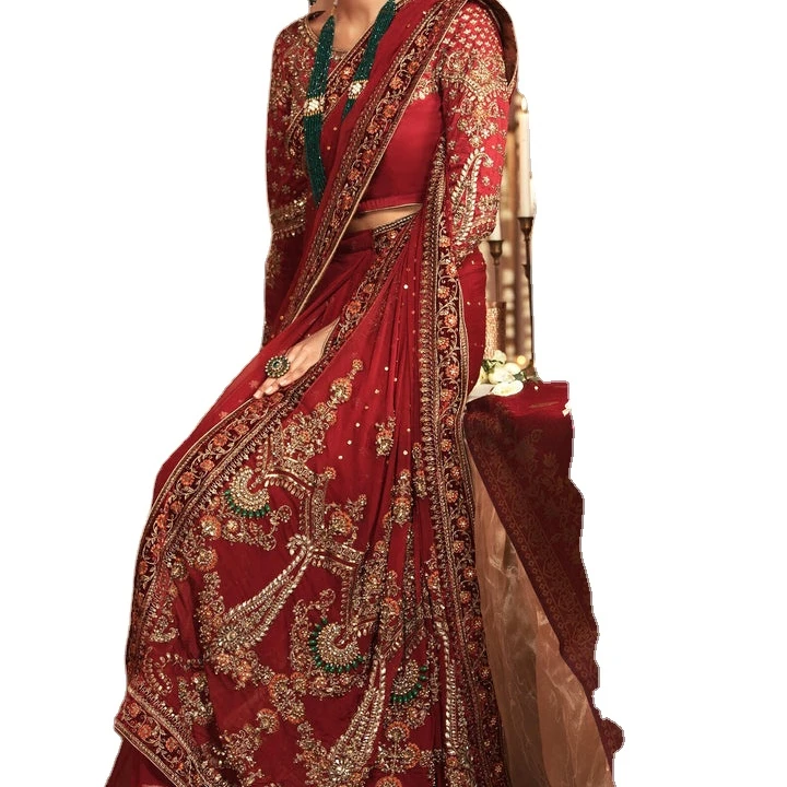 New Arrivals summer Pakistani Bridal Multi Color Chiffon Dresses Party Wear 2022 New Latest Designs Mother of the Bride Dresses