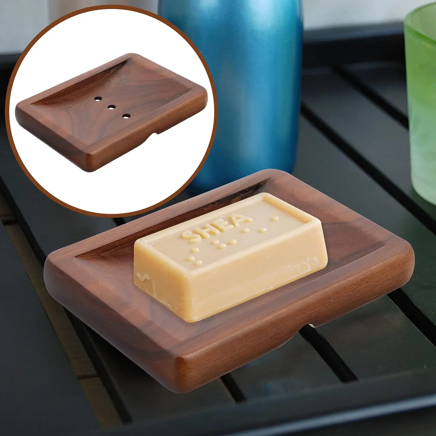Factory Natural Wooden Soap Holder Soap Dish For Customized Size Cheap Price With Natural Craft