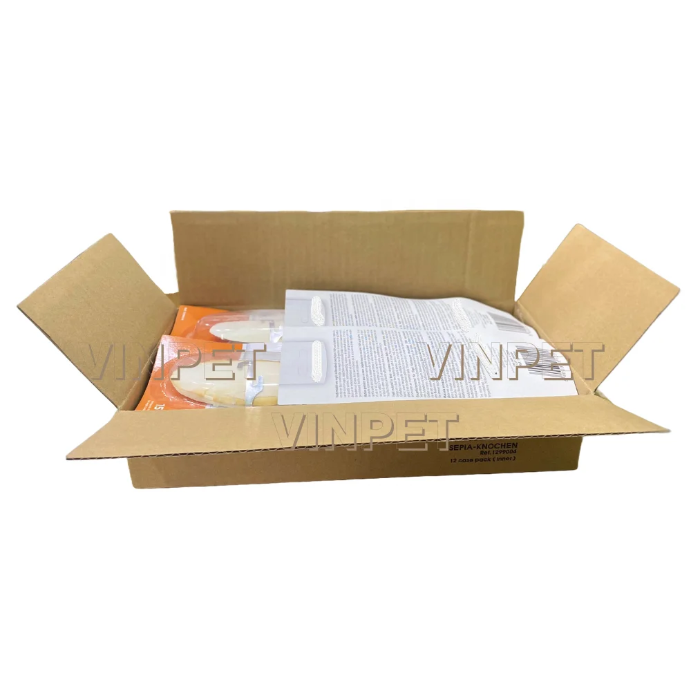Blister Pack Cuttlefish Bone 5 inch Sepia Shell Pet Toys Dried Cuttlebone Parrot Food Pet Pet Products from Vietnam