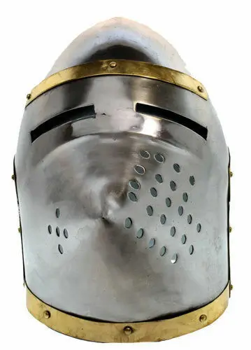 Medieval German Sallet Helmet Steel Knight Helmet European Close Knight vintage handmade Armor