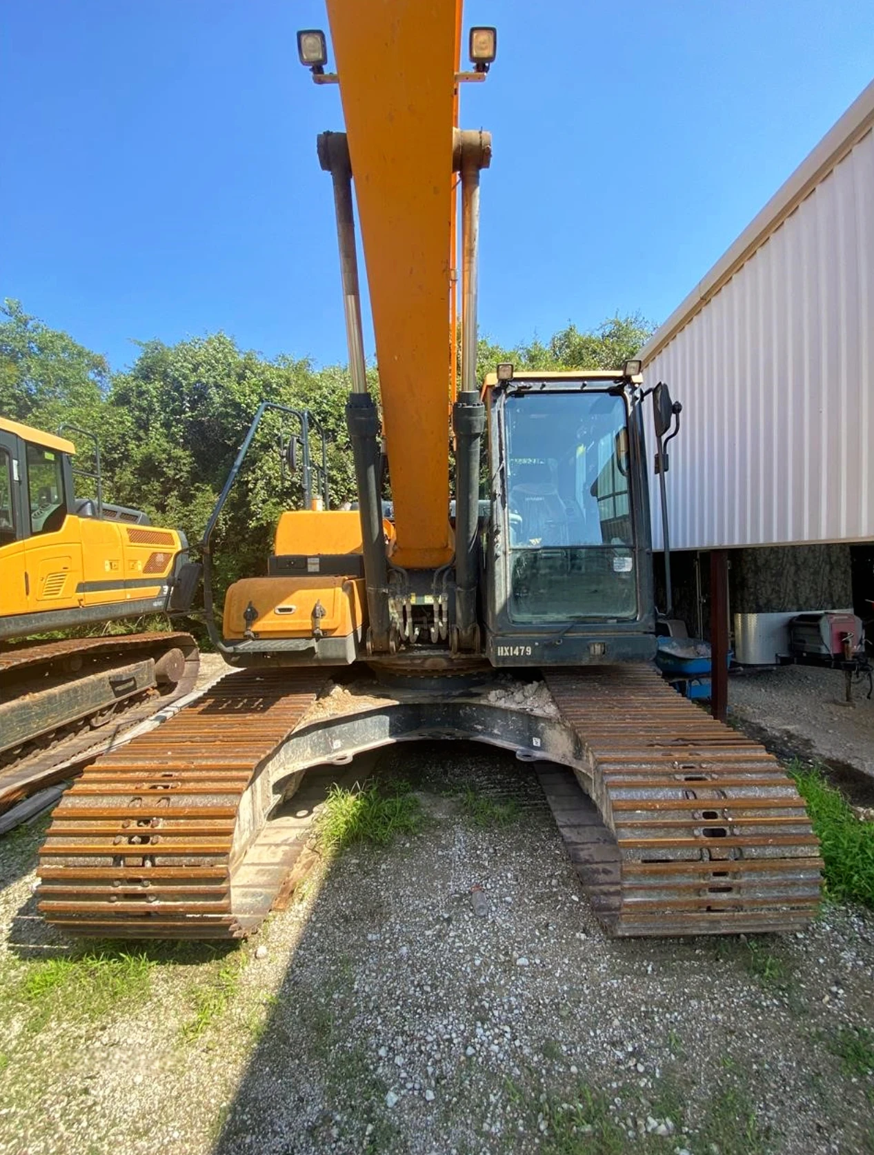 50% Off Hot Sale HX220L With Low Hours Power Quick Attach Good Tracks Fully Serviced Ready to Run And Operate