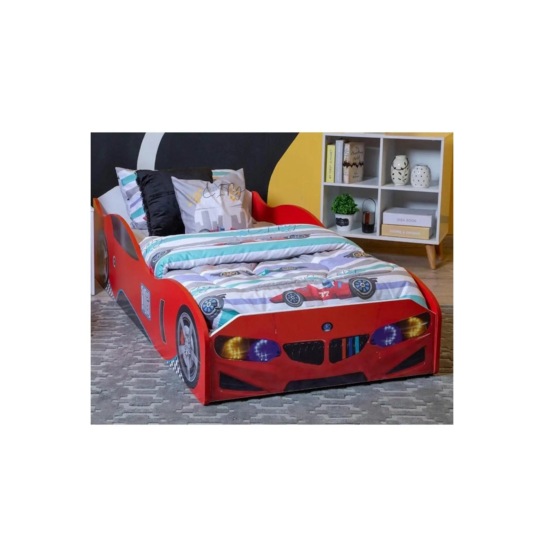 S1 - Bmw - Eco - Red Car Bed - Car Bed