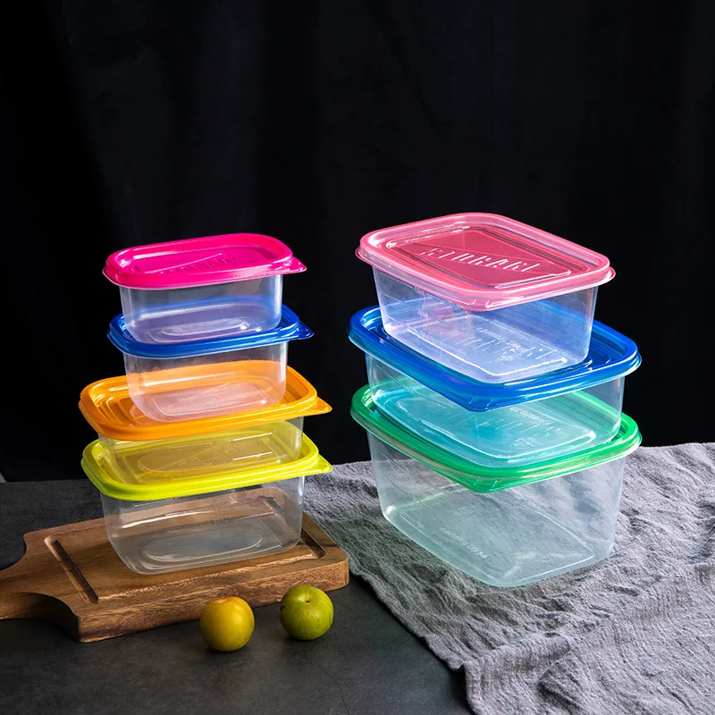 Factory custom PP plastic salad box salad bowl and container boxes,PP plastic packaging lunch food salad fruit packaging