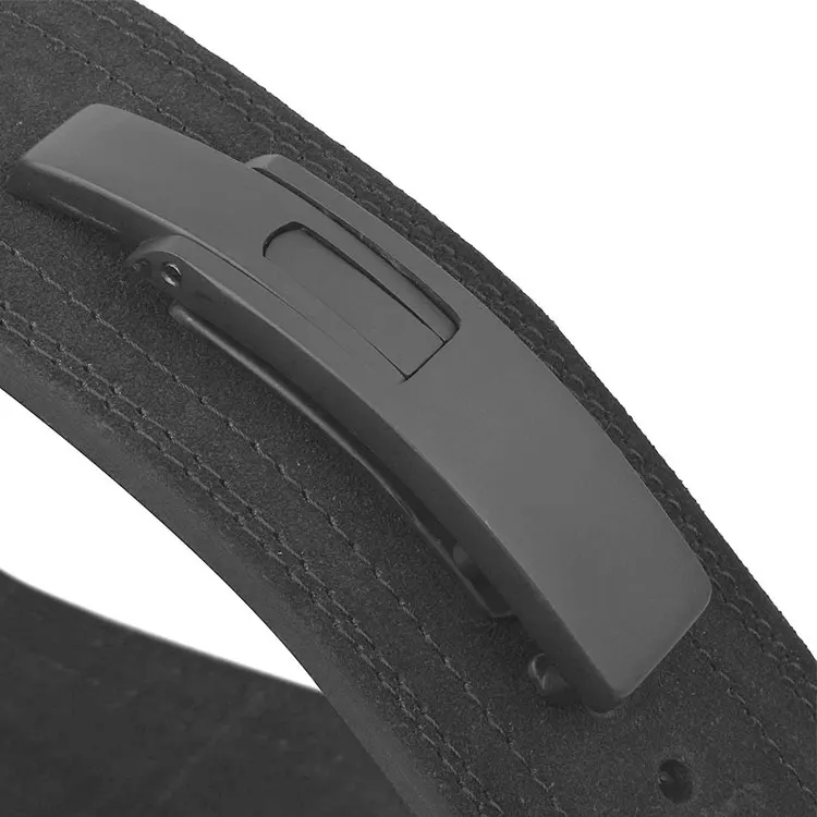 10mm Thickness Cowhide Leather Belt Gym Weight Lifting Lever Buckle Powerlifting Belt Waist Trainer Belt