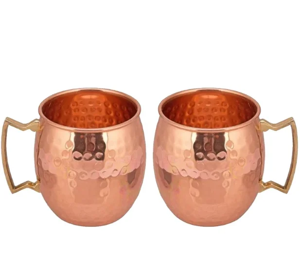 Handmade Luxury Mugs For Drinking Contemporary Modern Style Hotel Restaurant Dinning Mugs Vintage Style Decorative Copper Mugs