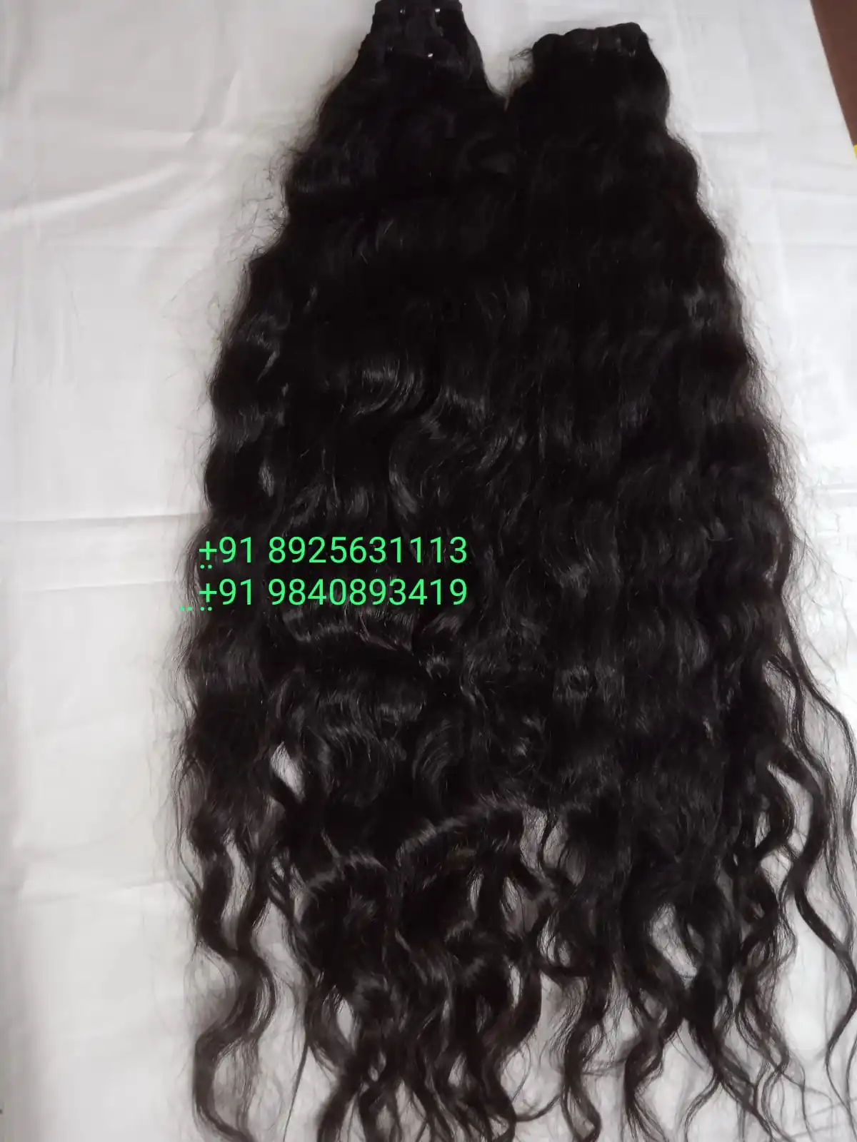 100% NATURAL VIRGIN UNPROCESSED TEMPLE HUMAN HAIR DEEP CURLY EXTENSIONS NATURAL BLACK AND BROWN COLOURS WITH FREE DHL SHIPPING