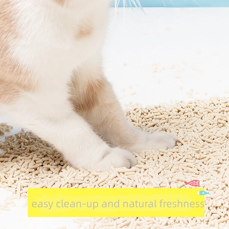 Easy to Clean Cat Litter made with Peas and Corn Starch without additives Available at Wholesale Price for Export