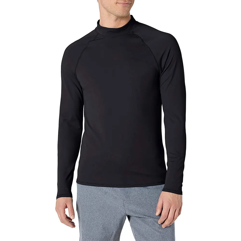 Men Rash Guard Men Rash Guard Men long Sleeves spandex material for unisex Surf Rash Guard Shirts