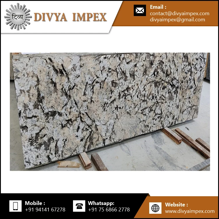 Best Selling Polished Glazed Marble Look Natural Sunset Canyon Granite Counter top At Lowest Price