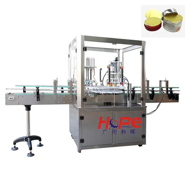 Automatic Plastic Bottle Heat Sealing Electromagnetic Induction Aluminum Foil Sealing Machine