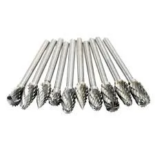 Free Sample  Tungsten Carbide Burr Tool Double Cut Carbide Rotary Files Rotary Burrs From RuiXin Tools