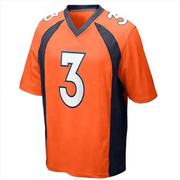 Custom Printed Football Logos Sportswear Short Sleeve Embroidery American Football Jersey AFJ-0050
