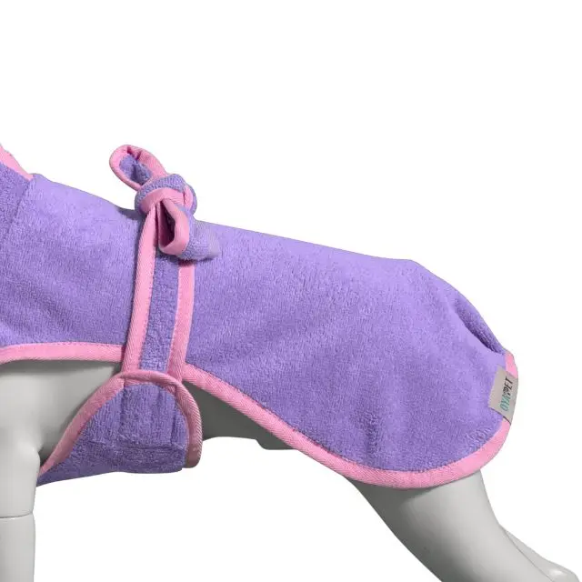 BambooLux Soft and Super Absorbent Dog Bathrobe
