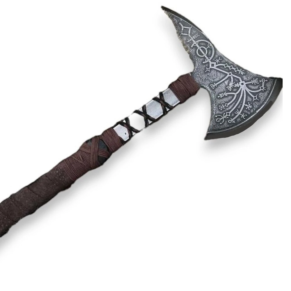Томагавк VIKING Топор Ручной работы топор для кемпинга высококачественный материал используемый с кожаным чехлом