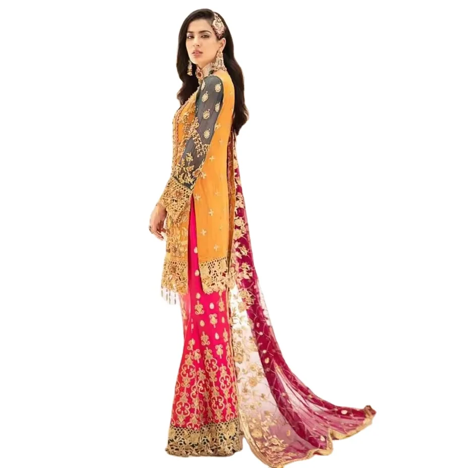 Luxury Pakistani and Indian Shalwar Kameez Handcrafted Designs for 2024