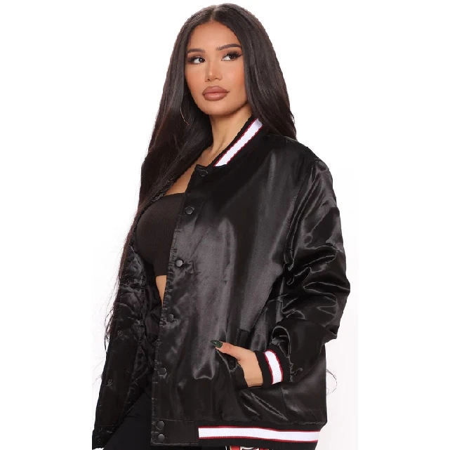 Trending Custom Plain Dyed Windproof Varsity Jacket Leather Sleeves Chenille Patches Baseball College Jacket Crop Varsity Jacket