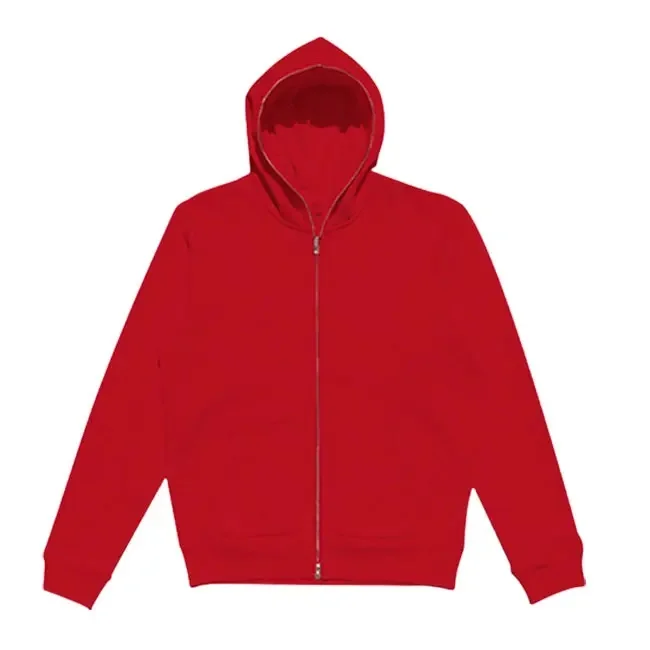 Wholesale Unisex high quality Custom hoody jacket Men Fullzip Zipper Hoodi Blank Full Face Zip Up hoodies
