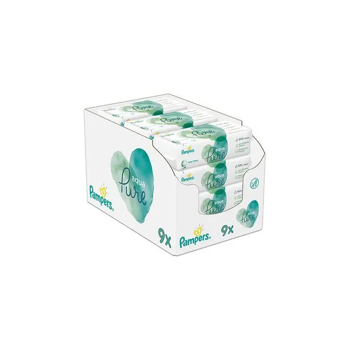 Pampers чувствительные детские салфетки 336 общие (Выберите свой счет)