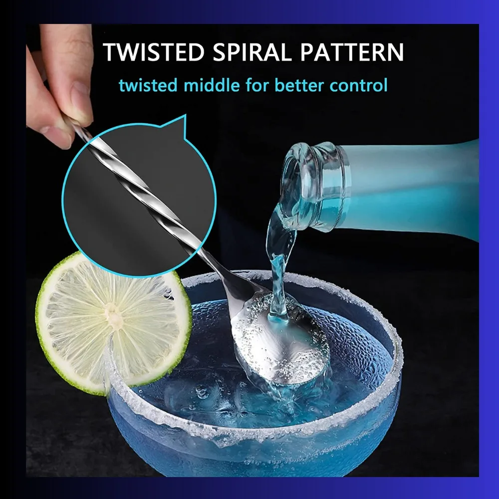 Wholesale Stainless Steel Drink Stirrers Metal Cocktail Beverage Swizzles Stick Coffee Stirrers Bar Wine Tools