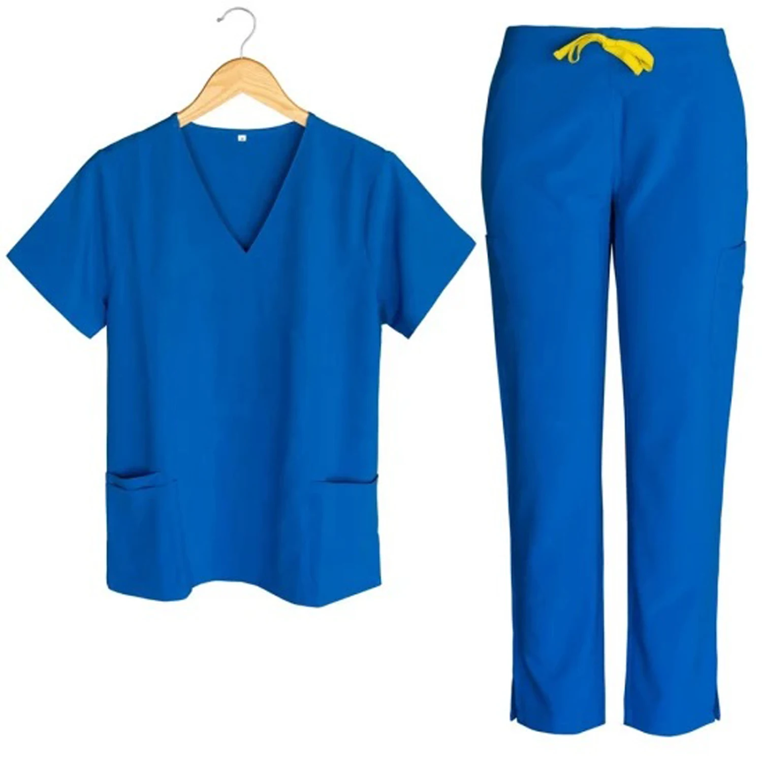 High Quality Twill Scrubs Fabric Wholesale Medical Scrubs Nurse Uniforms Hospital Clothing