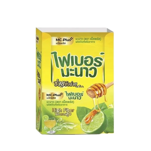 Beauty Product Good Skin Thin Slimming Fiber Detox Juice Lime Thailand Health Supplement Reduce Calories Weight Lose