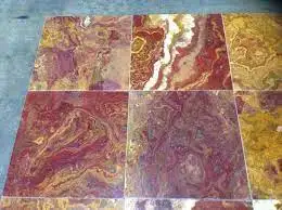 Multi Red Onyx Tile, Red Multicolor Onyx Tiles, Onyx Marble Tiles