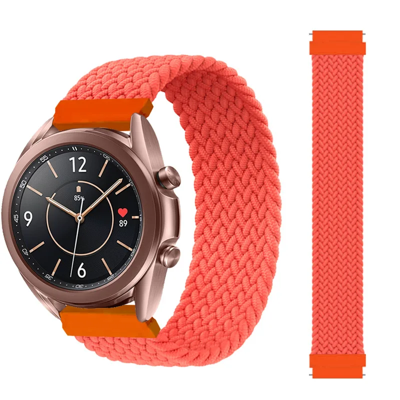 New Braided Nylon Watch Band -Breathable, Elastic Sport Strap for Samsung | Replacement Wristband Accessory