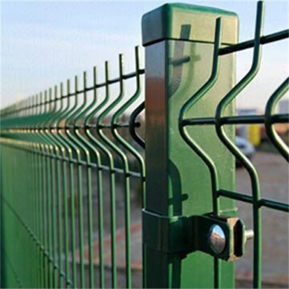 wholesale Cheap Price Wire Mesh Galvanized Garden Fence Curve 3d Welded Wire Mesh Fence Panel