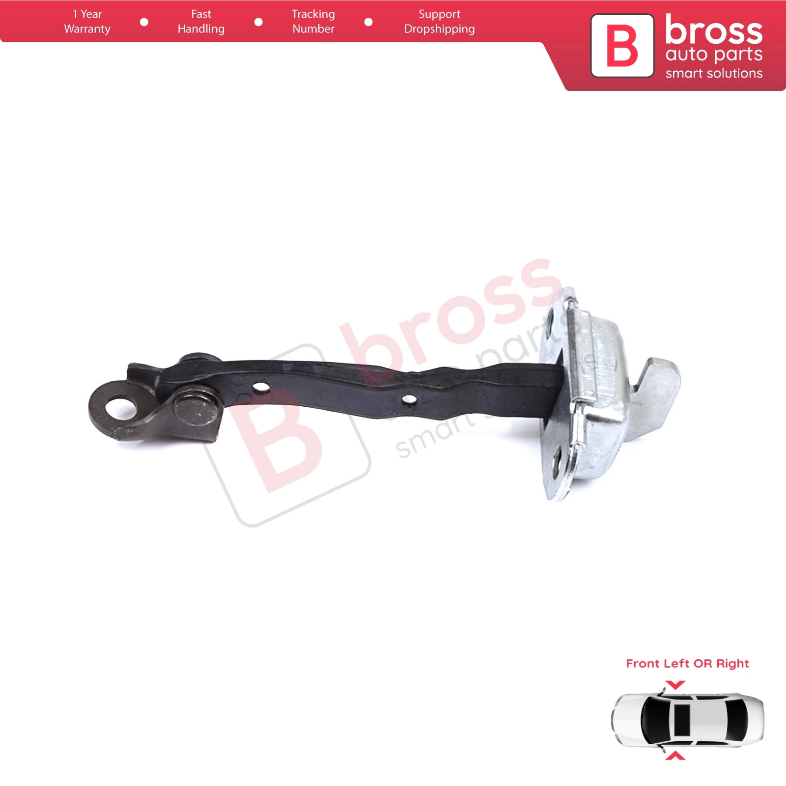 BDP1369  Front Door Stop Check Assy Limiter Strap for Toyota Yaris Vitz MK3 P13 2010-2020 Vios P15 Verso S P12 6861052130