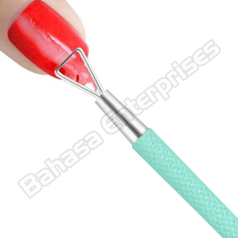 12 pcs Set Stainless Steel Cuticle Pushers Tool Dead Skin Gel Polish Remover Nail Art Manicure Care Tools