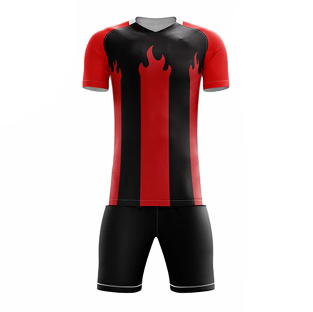 Training and Sports Wear Soccer Uniforms Customized Logo Soccer Jersey and Shirts Sets New Model Latest Printing Adults