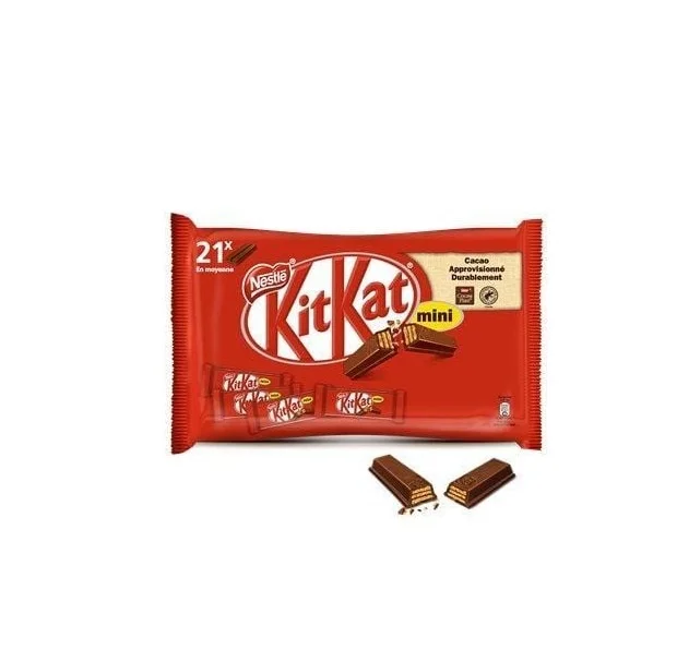 Низкая цена набор для плитки kat KitKat Mini chocolate bar (x21) 350 г