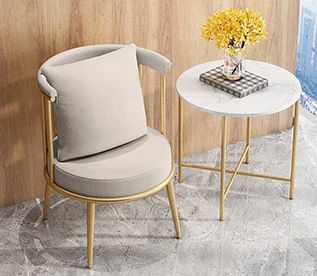 Wholesale Luxury Modern Furniture Velvet dinning room Living room Nordic balcony creative chair