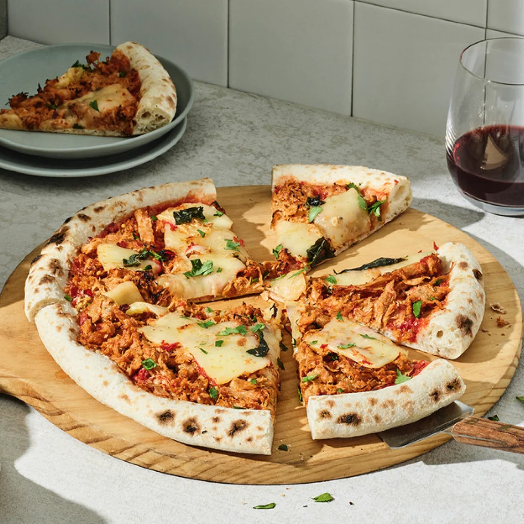 UNLIMEAT Non-gmo soy protein plant based meat pulled pork original