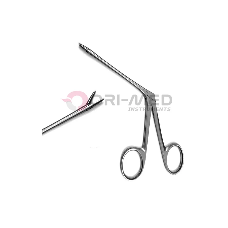 OM-0635 Orimed Alligator Forceps Ophthalmic Lab Instruments ENT Working Serrated Jaw Forceps