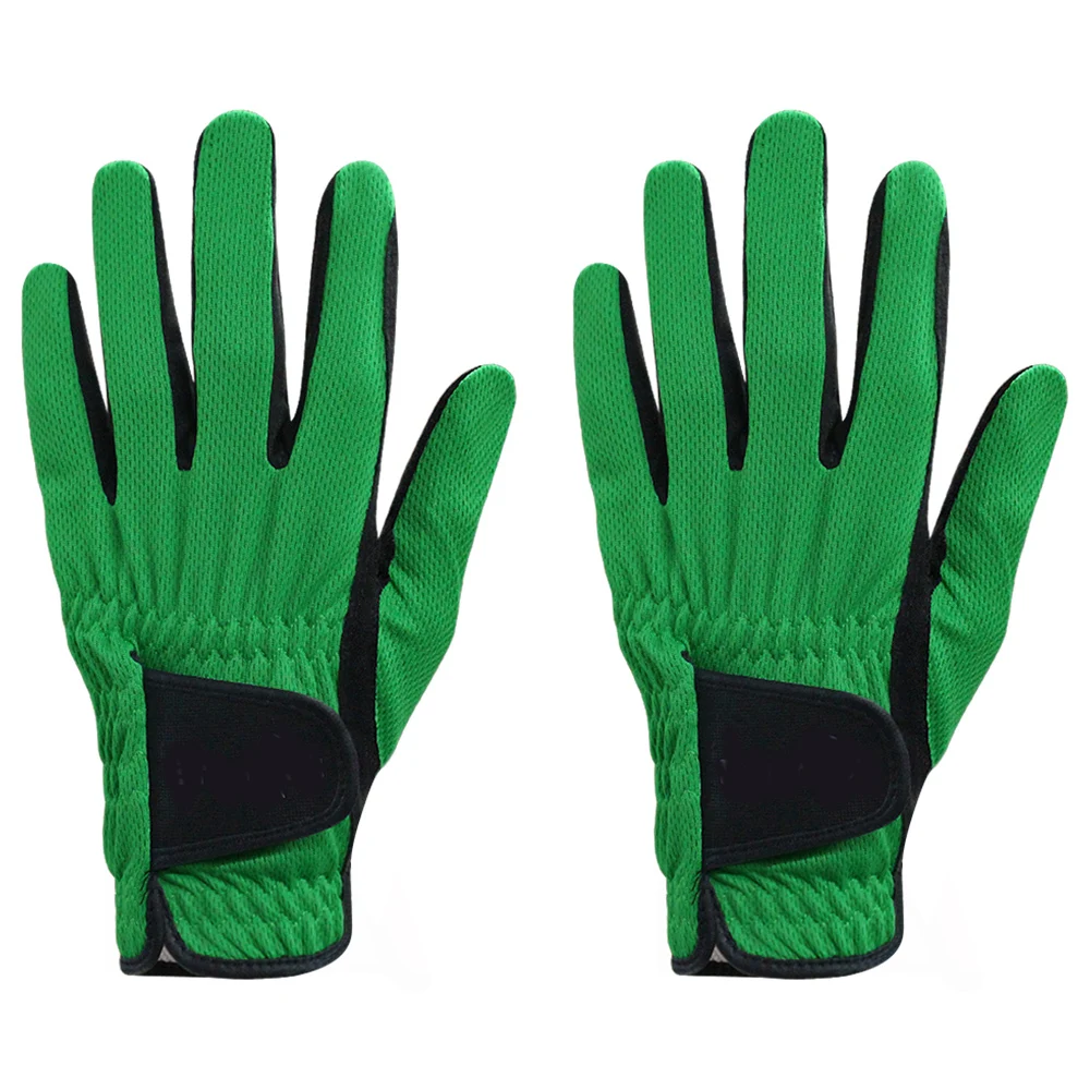 Soft Pu Leather Mens Golf Gloves with Ball Marker Cabretta Golf Gloves All Weather Customized High Quality Gloves