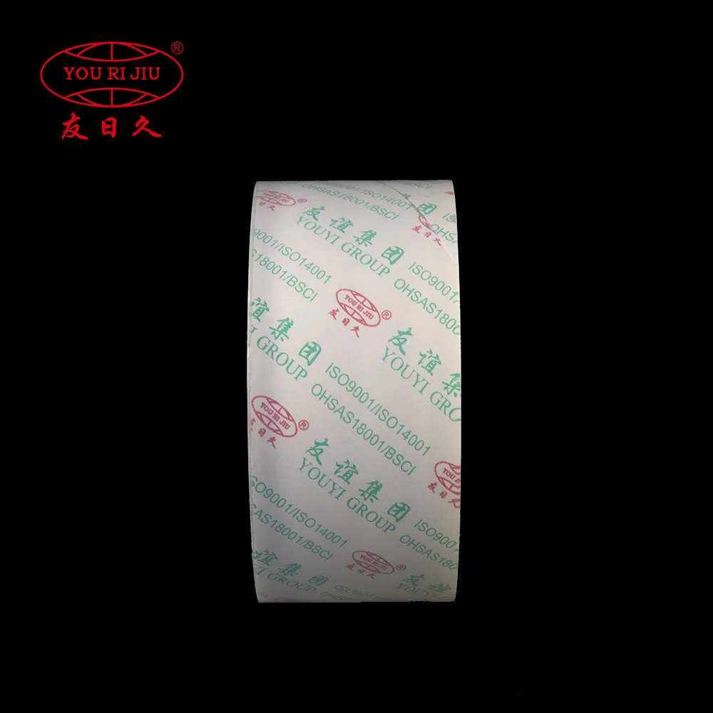 YOURIJIU клей на водной основе, прозрачная БОПП упаковка, сильное прилипание/Прочная клейкая лента для картонной упаковки с ISO 9001