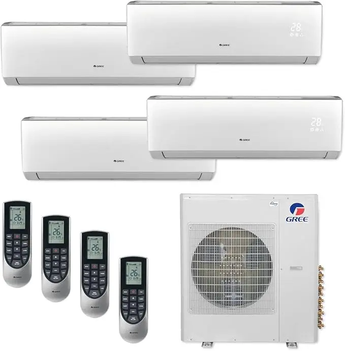 MULTI36CVIR402-36,000 BTU Multi21+ Quad-Zone Wall Mount Mini Split Air Conditioner Heat Pump