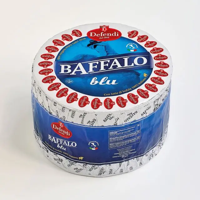 Italian gourmet buffalo blue cheese BAFFALO BLU 6kg for Foodservice Horeca Retail