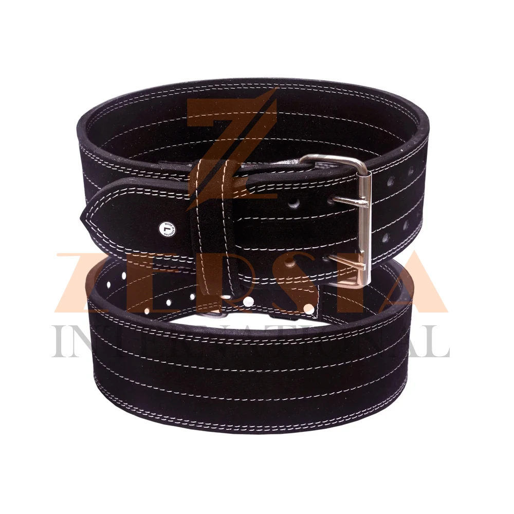 2022 New Arrival Adjustable Customized Fitness Weightlifting Belts For Training Adjustable PU Leather Gym Weight Lifting Belts
