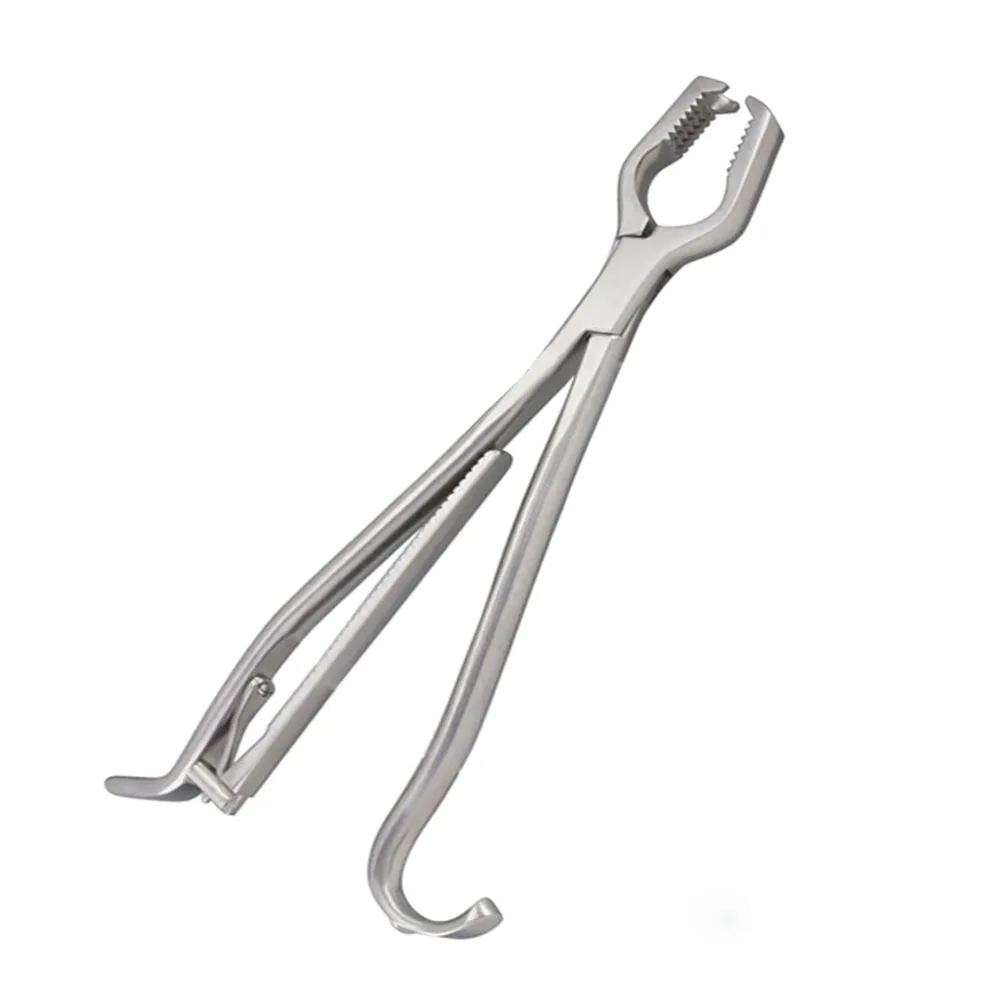 LANE Bone Holding Forceps With Ratchet Orthopedic Surgical Instruments CE Approved 16cm