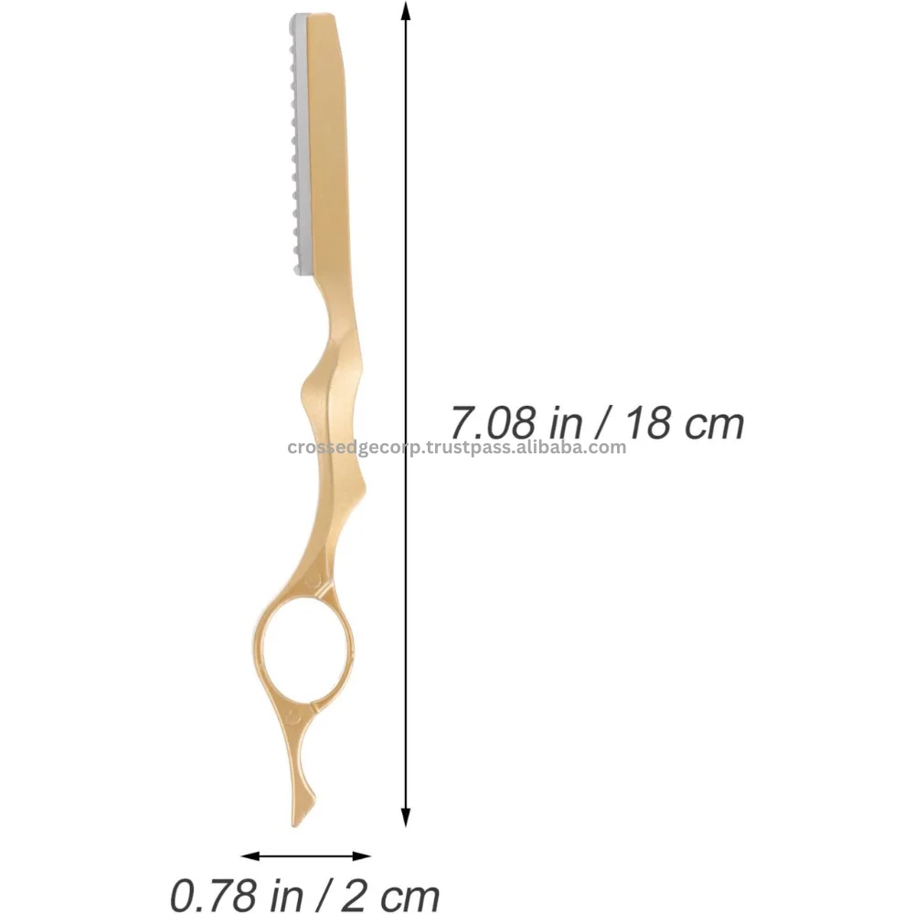 New Wholesale Feather Styling razor Salon Hairdressing Trimming Shaving Hair Cut Thinning razor Hair Razors for Barber