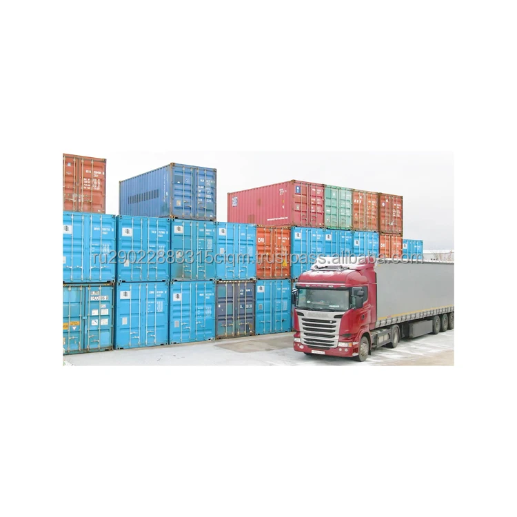 Container de-consolidation possible to reduce transportation costs and choose optimal format for working with large batches