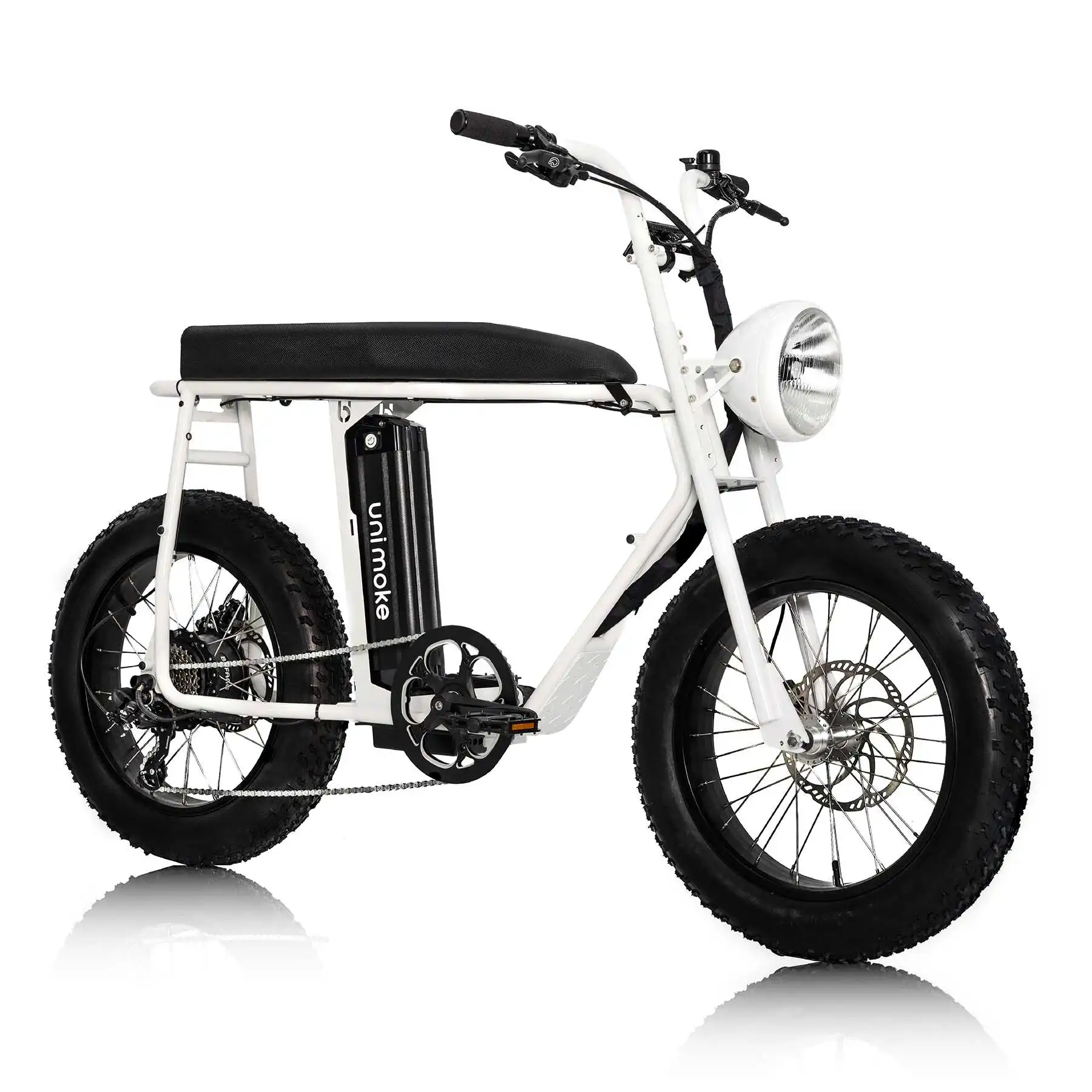 Велосипед Электрический ассистент велосипед для взрослых Unimoke MK unimoke white of Urban Drivestyle