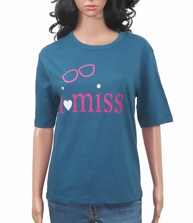 2024 High Quality Women T-shirt Custom Cotton and modal  Women Clothing T-shirt from india